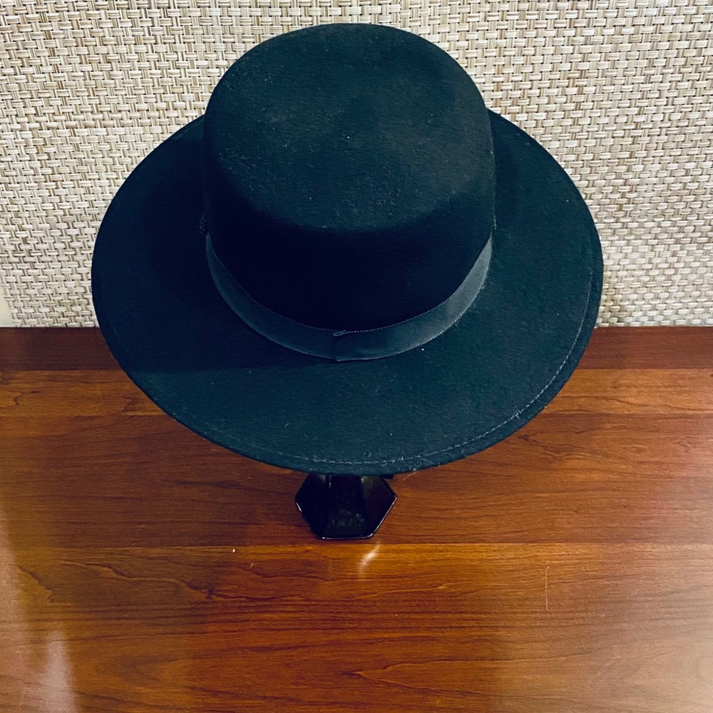 SOLD🌟6xHP🌟VTG Bollman Black Gaucho Bolero Hat - Picture 6 of 10